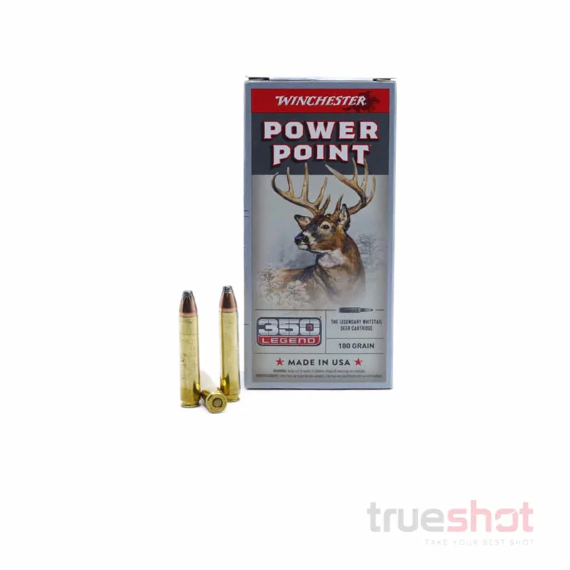 Winchester – Super X – 350 Legend – 180 Grain – Power PointWinchester 350 Legend 180 Grain Power Point – High Performance Ammunition