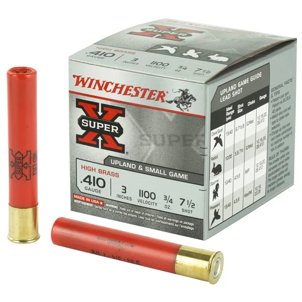 WINCHESTER SUPER-X 410GA 3" #7.5 25RD