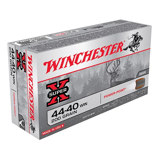 WINCHESTER SUPER-X 44-40 200GR POWER POINT 50