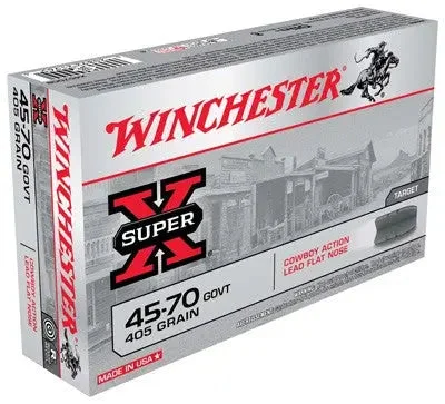 WINCHESTER SUPER-X 45-70 GOVT 405GR LEAD-FN 20RD