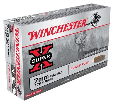 Winchester Super X 7mm Remington Mag 175 gr JSP ammo