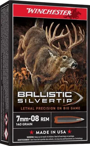 WINCHESTER SUPREME 7MM-08 REM 140GR SILVERTIP 20RD
