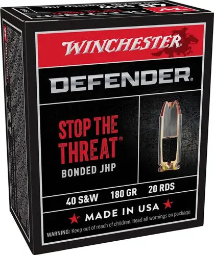 WINCHESTER SUPREME ELITE 40 SW 180GR PDX1 DEF 20RD