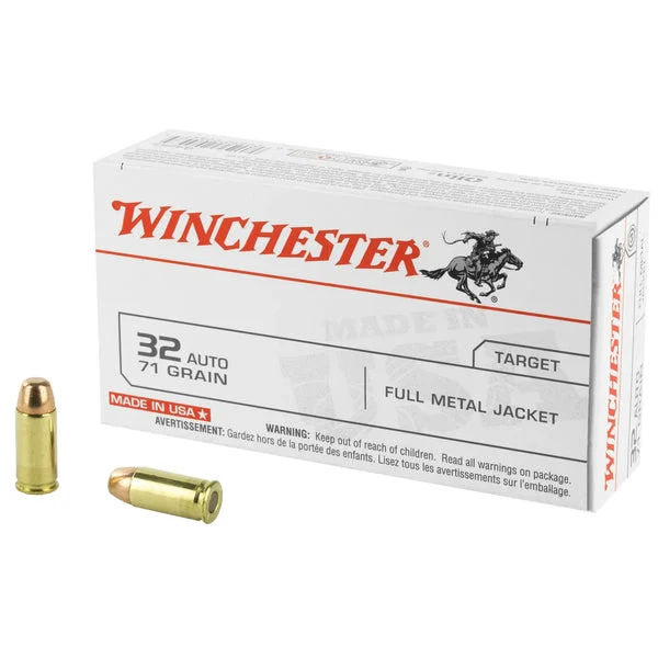 WINCHESTER USA 32ACP 71GR FMJ 50RD