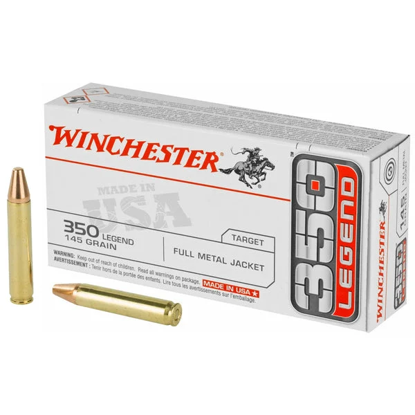WINCHESTER USA 350 LEGEND 145GR FMJ 20RD