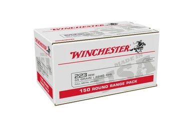 Winchester USA Value Pack 223REM 55gr FMJ 150pk