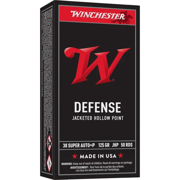 WINCHESTER USA WHITE BX 38SPR 125GR 50RD