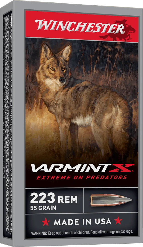 Winchester Varmint X .223 Rem Polymer Tip 55 gr – Hunting Ammo | 1000 Rounds