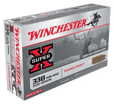 Winchester X3381 Super X Power-Point200 Grain .338 Winchester Magnum