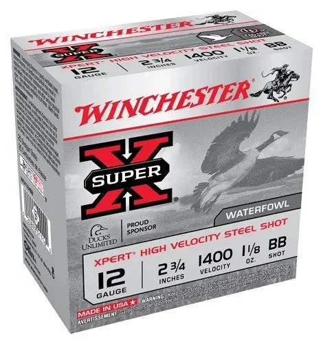 WINCHESTER XPERT 12GA 2.75" 1-1/8OZ #BB 1400FPS 25RD