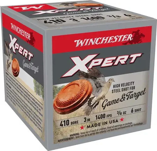 WINCHESTER XPERT STEEL 410 3" 3/8OZ #6 25RD