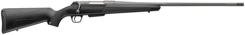 Winchester XPR Extreme 6.8 Western 3rd,Tungsten Cerakote Fluted Threaded Barrel & Drilled & Tapped Steel Receiver, Fixed Black Stock