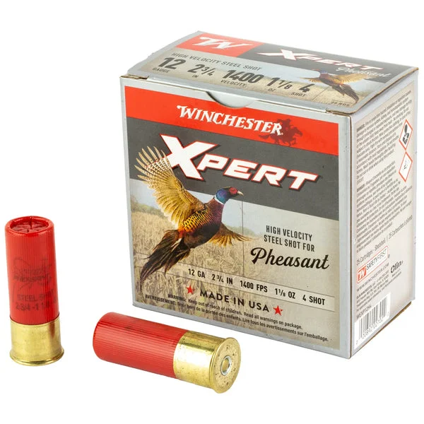 WINCHESTER XPRT STL 12GA 2-3/4" #4 25RD