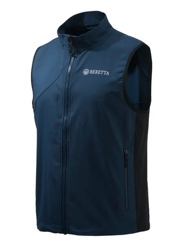 Windshell Vest Blue Total Eclipse