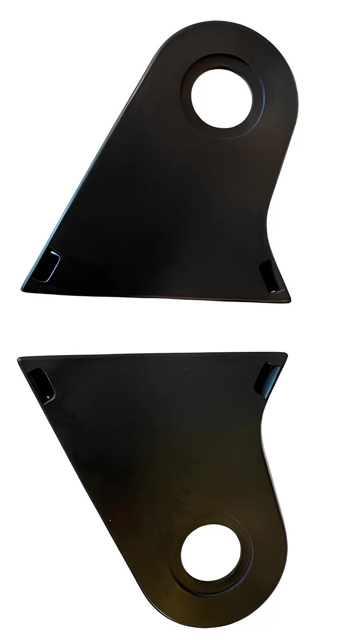 Wing Protectors, Black, Priced Per Pair, (attaches to 6″ faceshield)