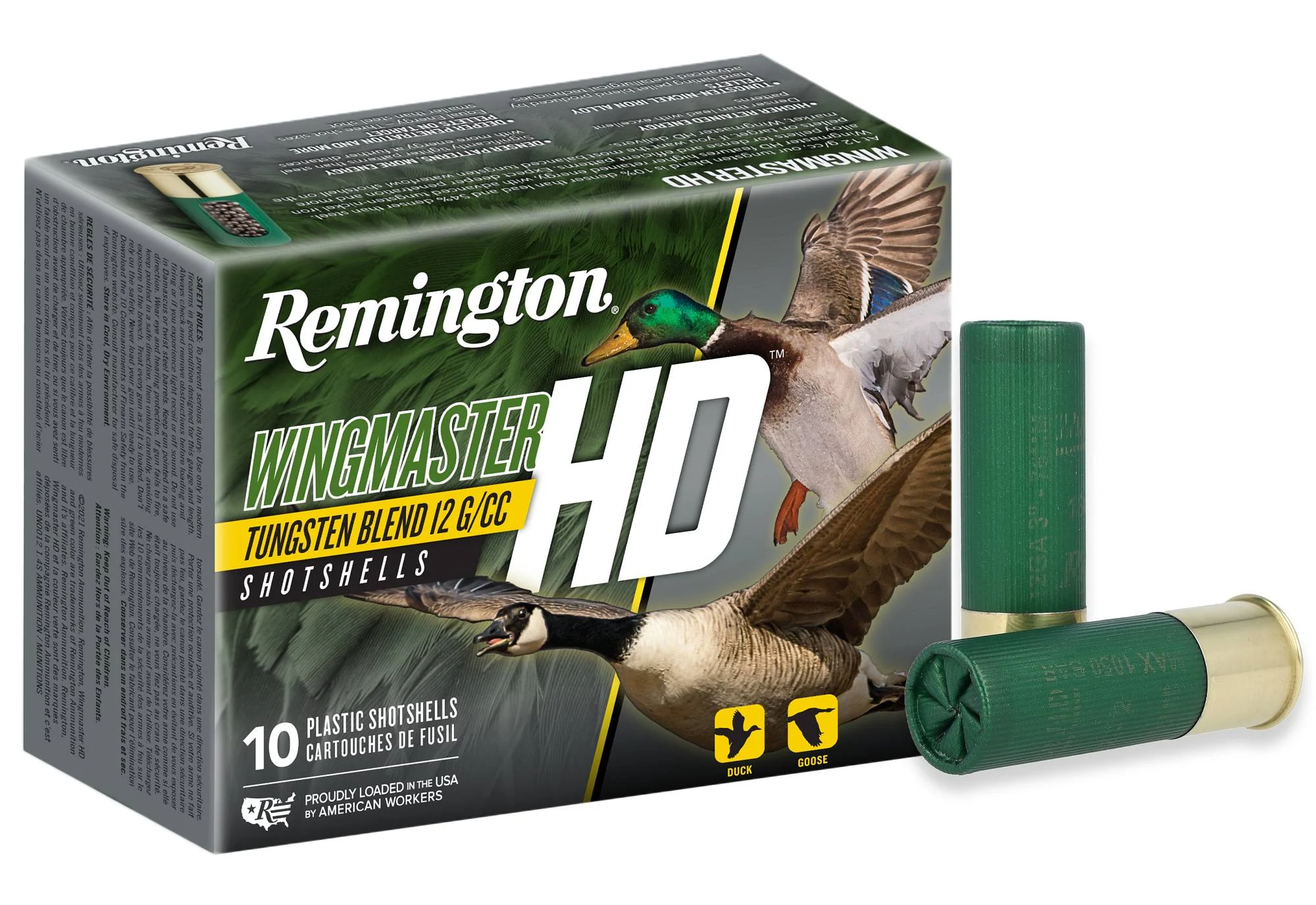 Wingmaster HD, 12 Gauge, 2 Shot, 3-1/2 in, 1 3/4 oz, 1300 fps