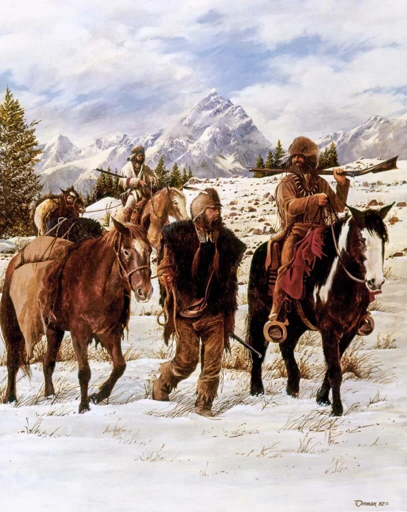 Winter Trek – 16in x 20in