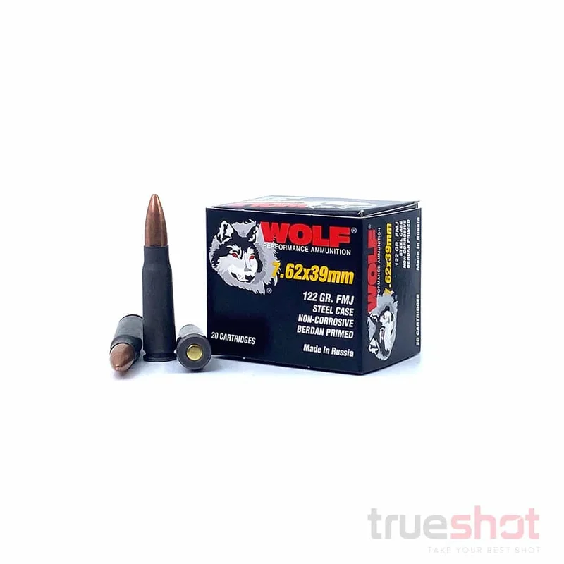 Wolf Ammunition – 7.62×39 – 122 Grain – FMJ