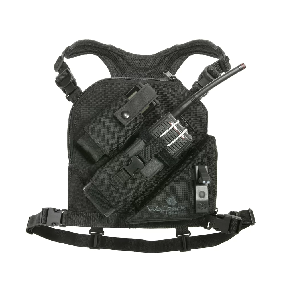 Wolfpack Gear Carbon Series Phantom Jr. Radio Chest Harness