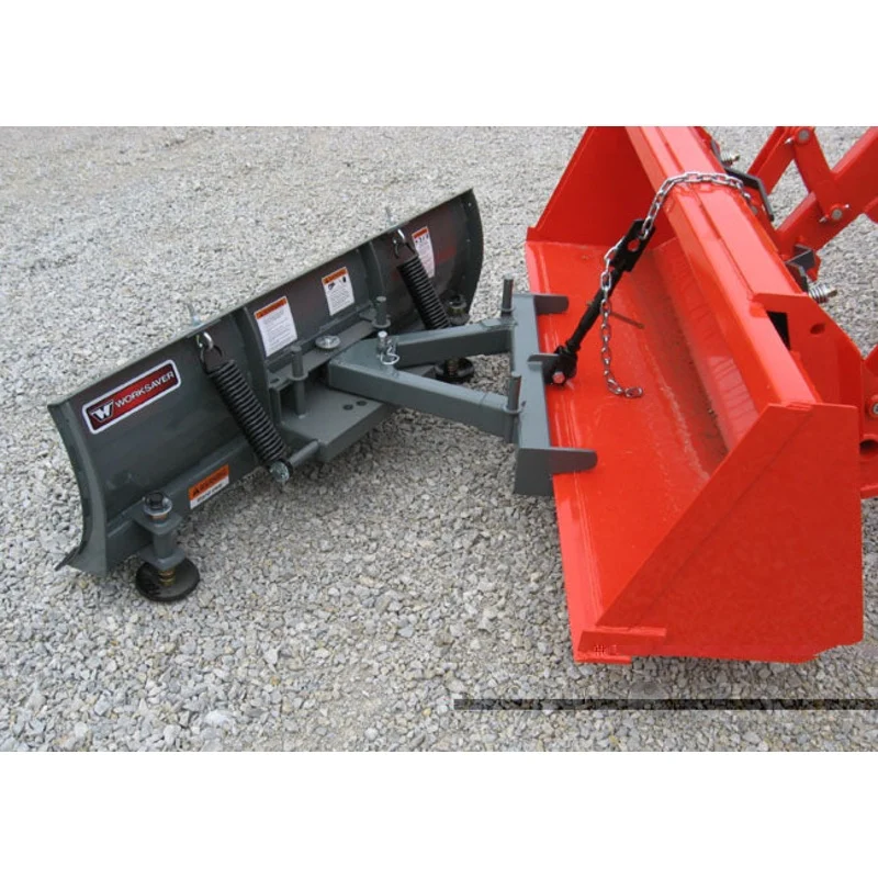 Worksaver Clamp-On Snow Blade | Working Width 60 & 72 | Moldboard Height 21 | Horsepower 18-40 HP | For Tractors