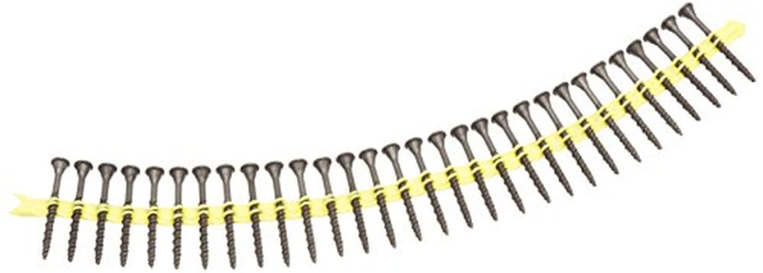 Simpson Strong-Tie WSHL134S7 #7×1-3/4 Square Drive Flat Head Gray Phosphate Coating Steel Collated Screws, 2,000/Box