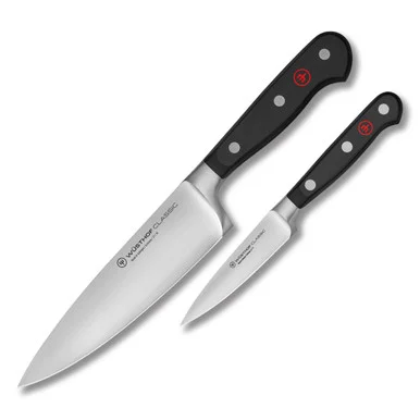 Wusthof Classic 2 Piece Prep Set Kitchen Knives Plain Edge 1120160211