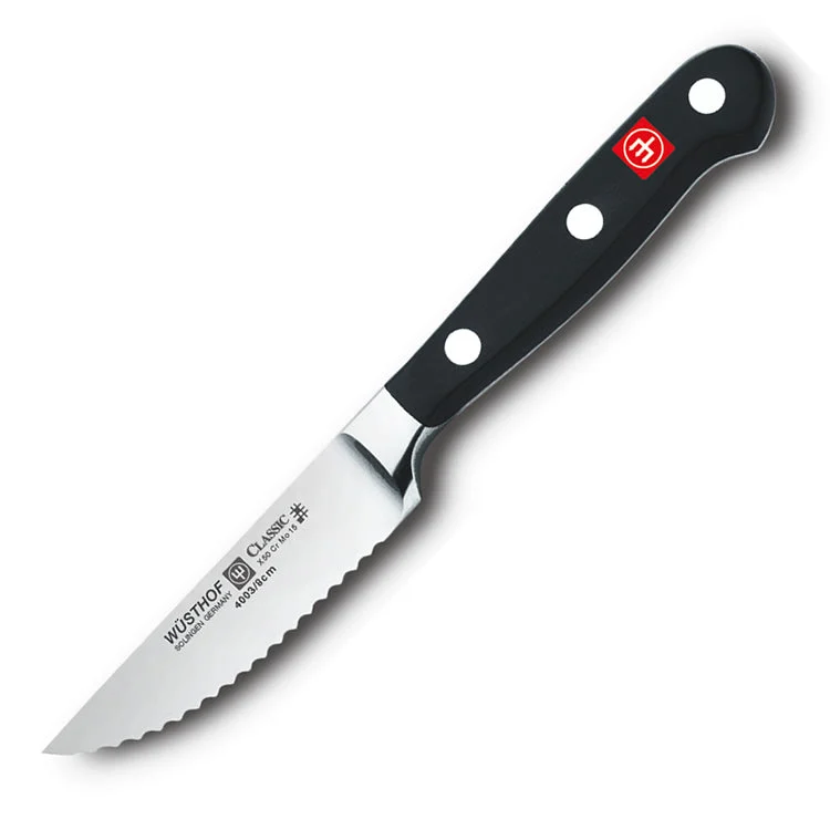 Wusthof Classic 3″ Serrated Paring Knife