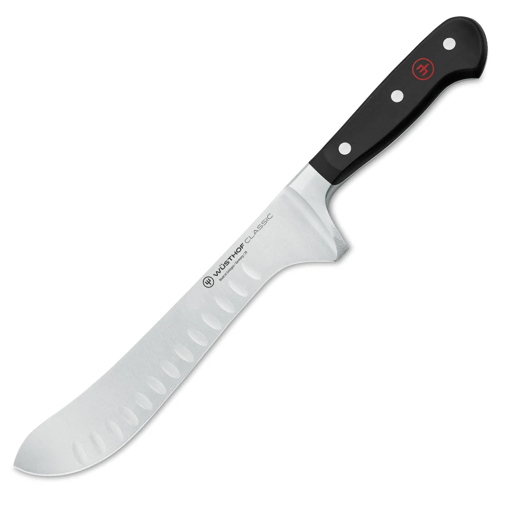 Wusthof Classic 8″ Artisan Butcher Knife, Hollow Edge