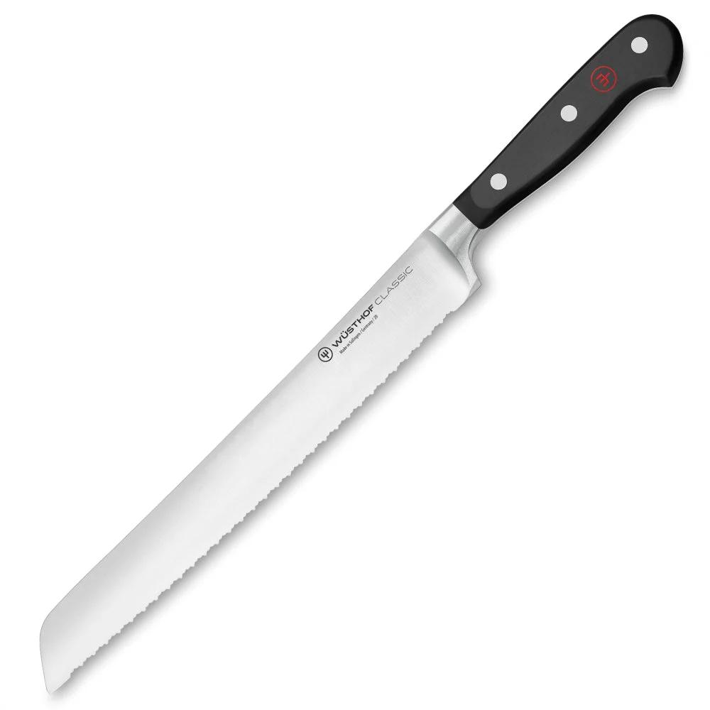Wusthof Classic 9″ Double-Serrated Bread Knife