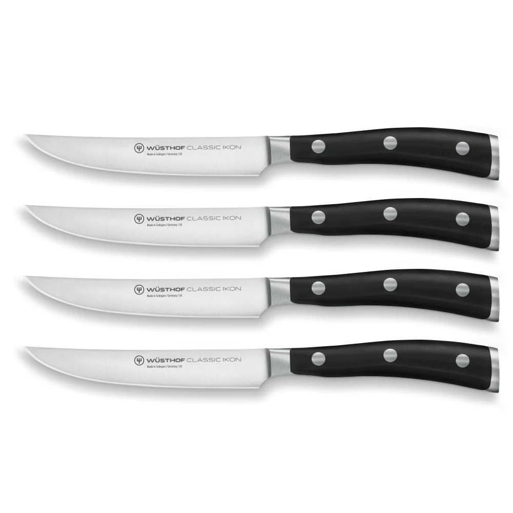 Wusthof Classic Ikon 4-Piece Steak Knife Set