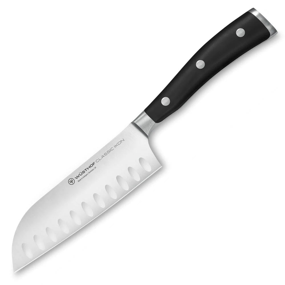 Wusthof Classic Ikon 5″ Hollow Edge Santoku Knife