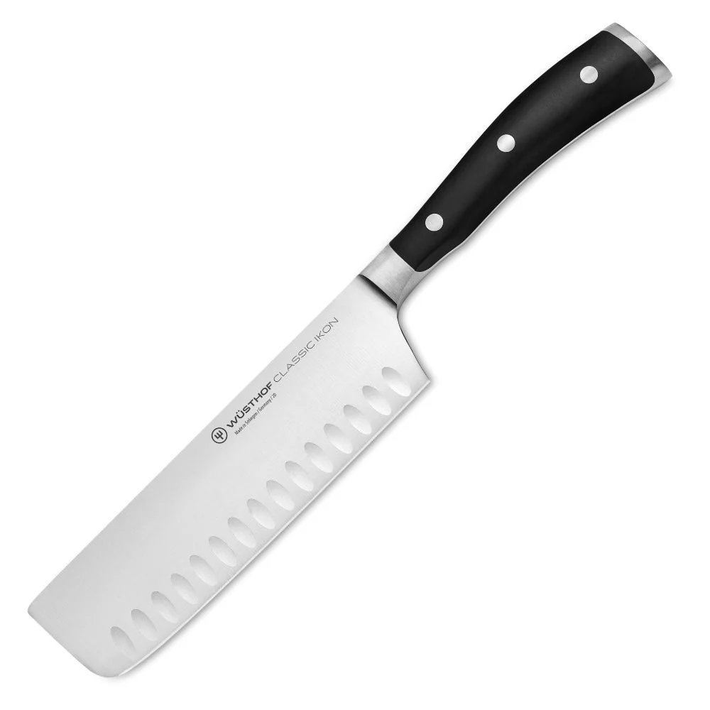 Wusthof Classic Ikon 7″ Hollow Edge Nakiri Knife