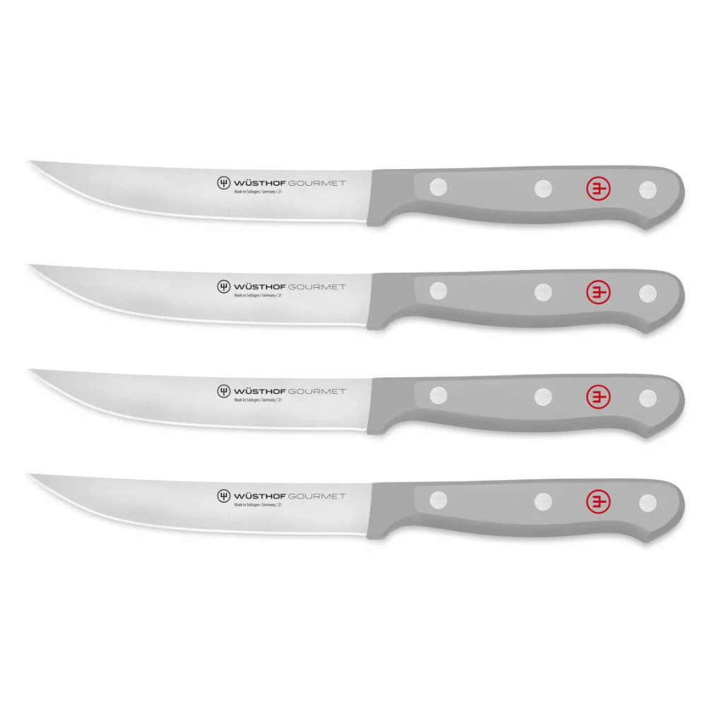 Wusthof Gourmet Grey 4-Piece Steak Knife Set
