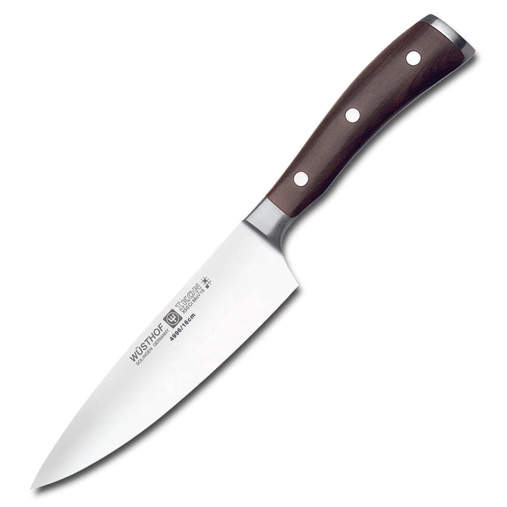 Wusthof Ikon Blackwood 6″ Cook’s Knife