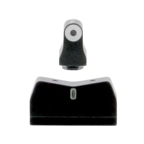 XS Sights GL0004S5 DXT Big Dot Compatible w/Glock 17,19,22-24,26-27,31-36,38 Suppressor Height Green w/White, Black
