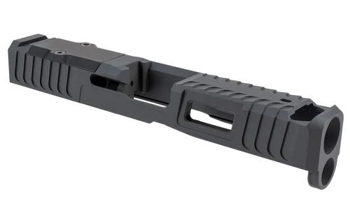 Zaffiri Precision ZPS.IBS Custom Slide Fits Glock 19 Gen 5 Sniper Gray 17-4 Stainless Steel