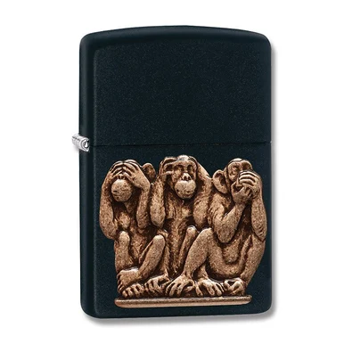 Zippo Three Wise Monkeys Lighter ZP29409
