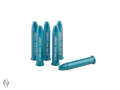 A-ZOOM 22WMR DUMMY ROUNDS 6PK