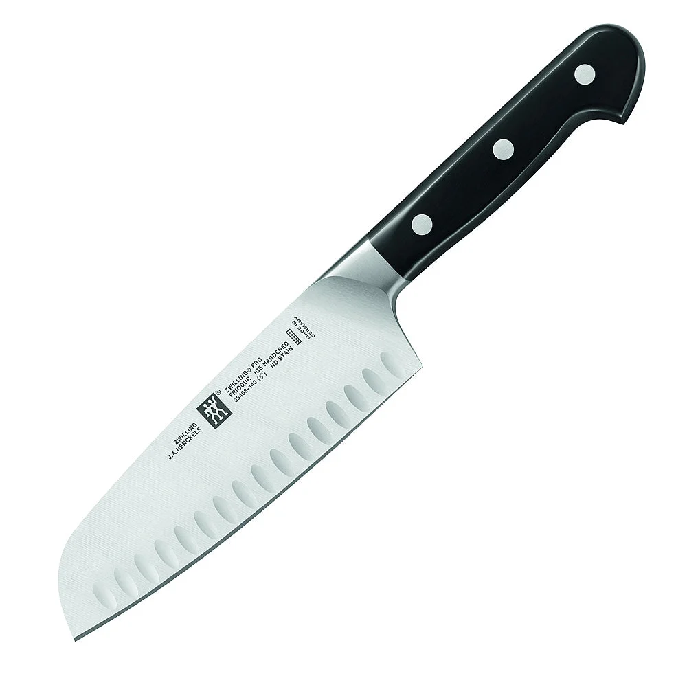 Zwilling Pro 5.5″ Santoku Hollow Edge Knife