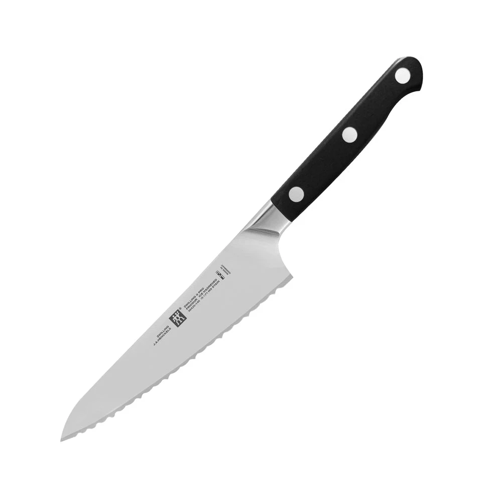 Zwilling Pro 5.5″ Serrated Prep Knife