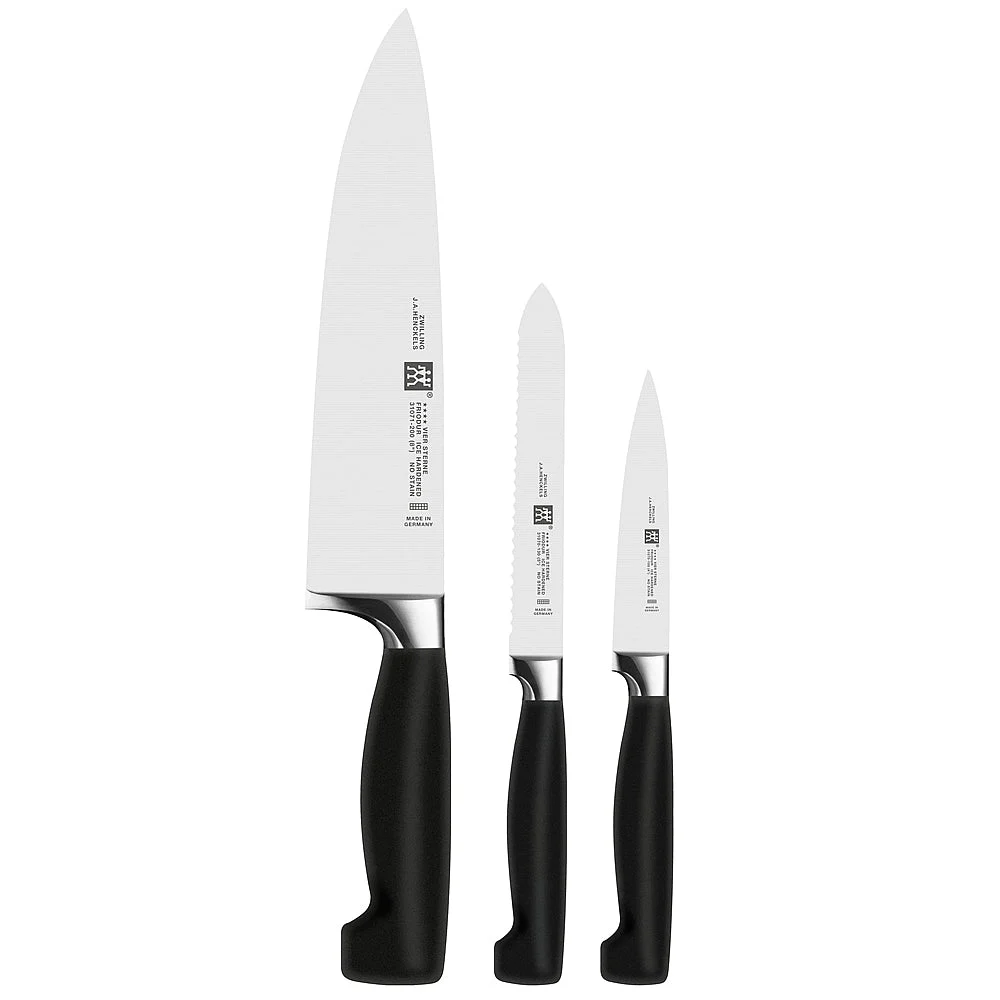 Zwilling TWIN Four Star 3-Piece Chef’s Knife Set