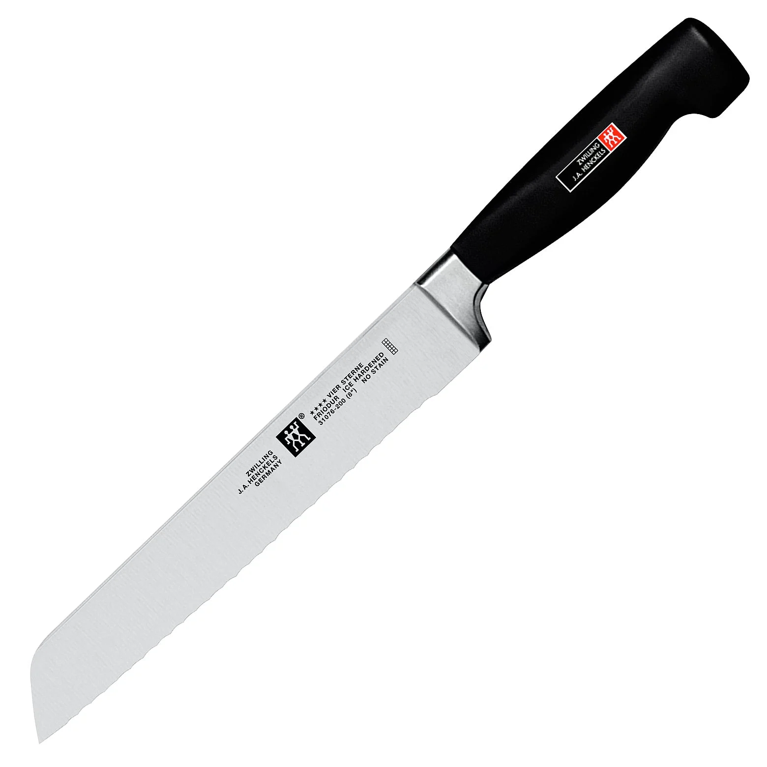 Zwilling TWIN Four Star 8″ Scalloped Bread Knife