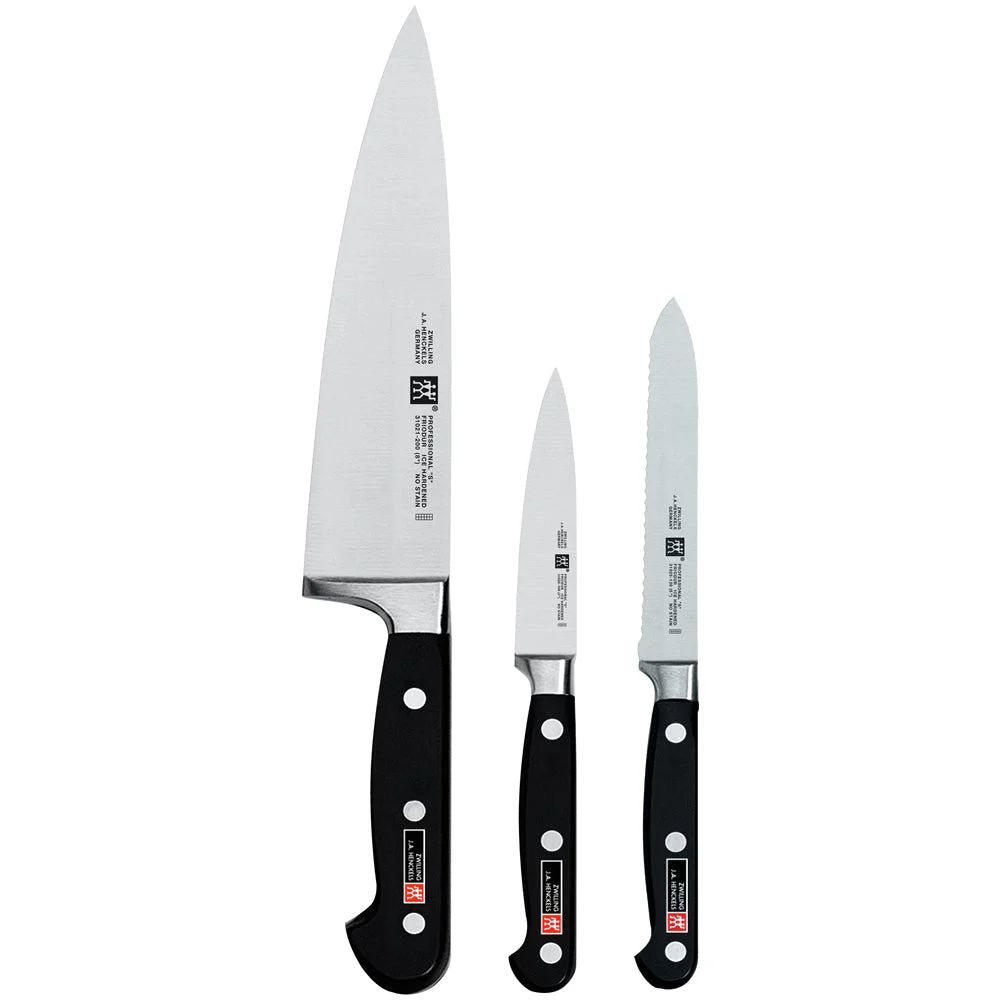 Zwilling TWIN Professional “S” 3-Piece Chef Set